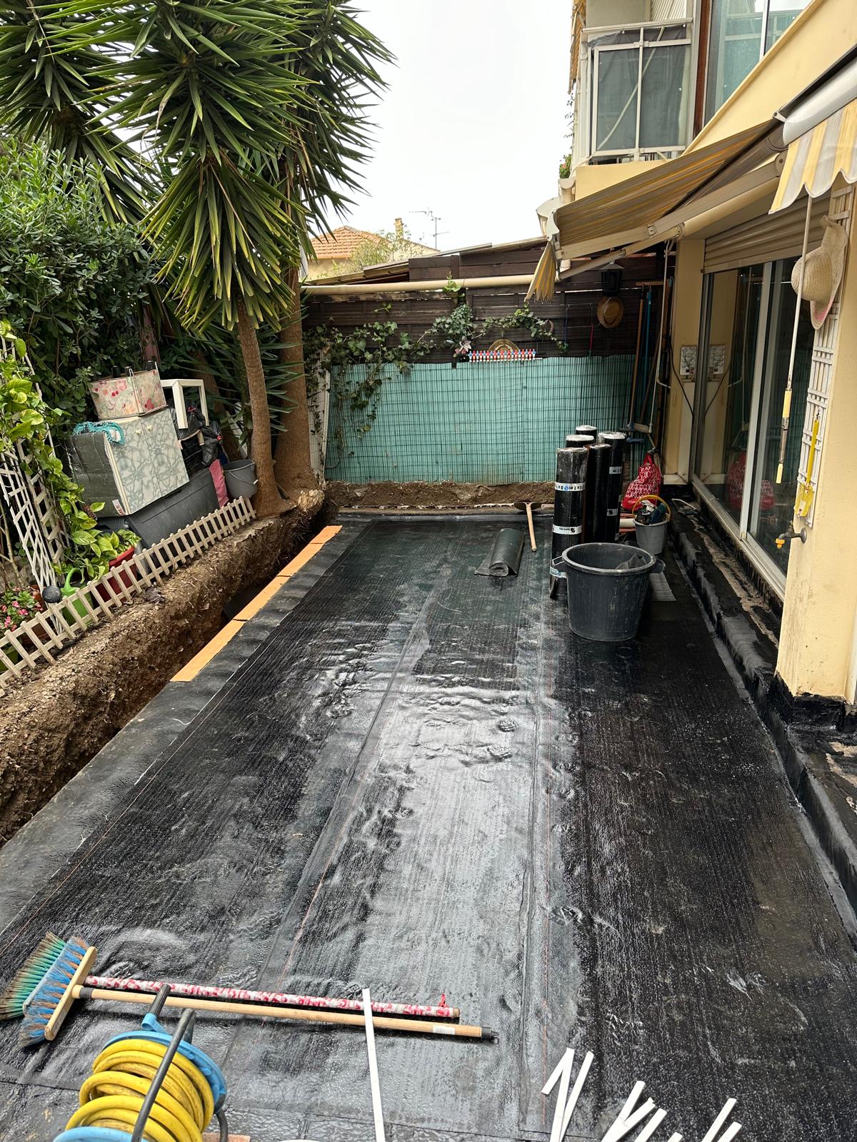 Travaux d'étanchéité