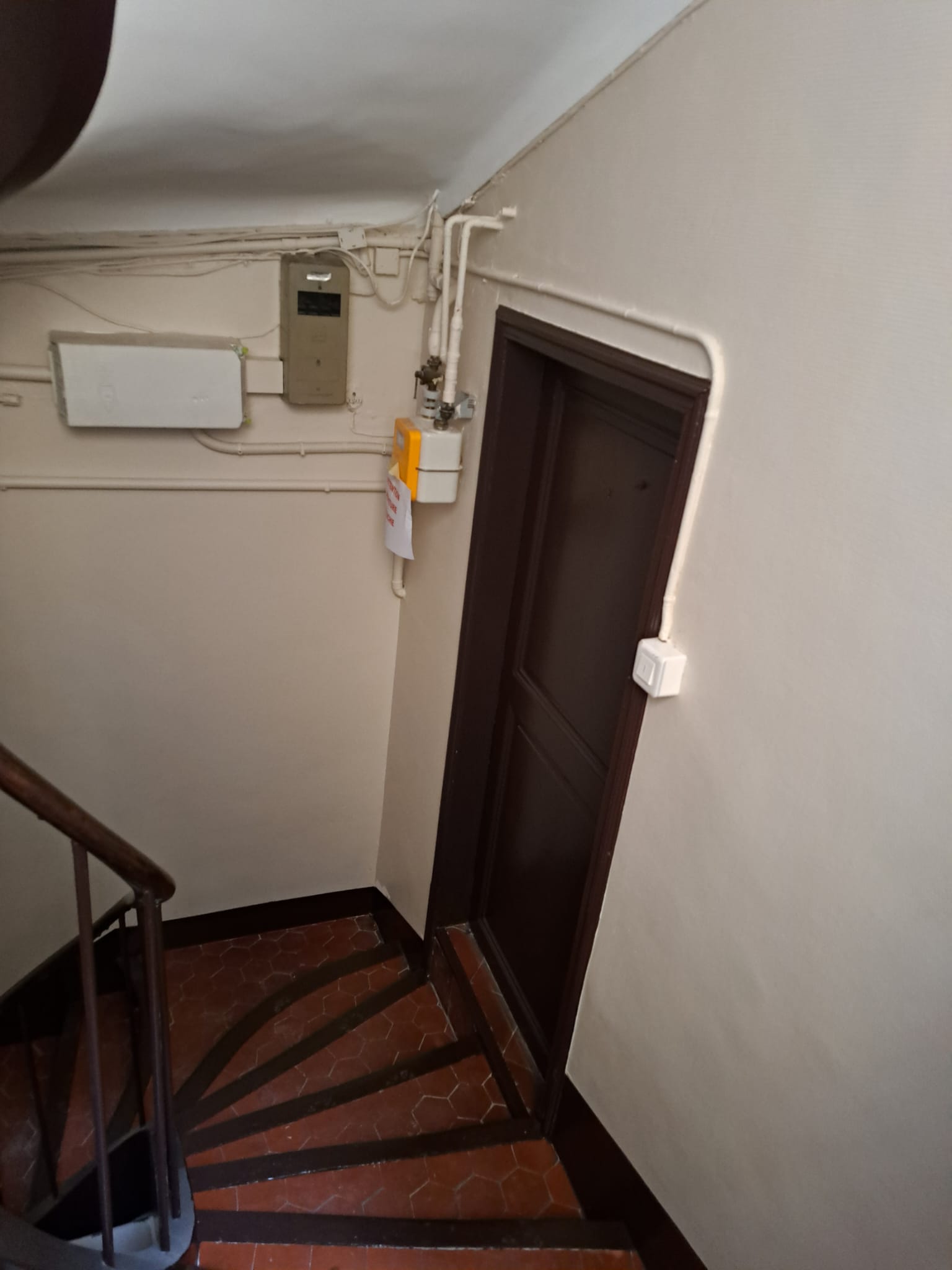 Rafraichissement cage d'escalier